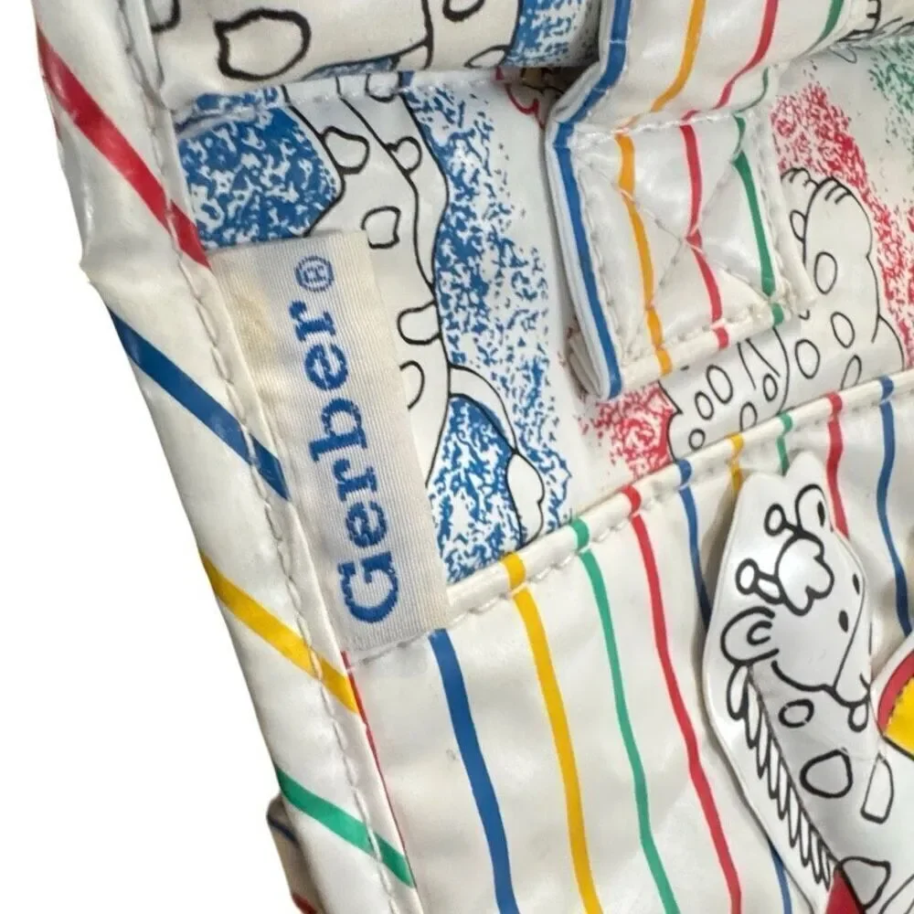 Vinyl Gerber RARE Vintage Baby Diaper Bottle Bag